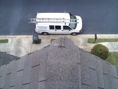 Canton's Best Gutter Cleaners' Certainteed Certified roofers can replace cracked ridgecaps.
